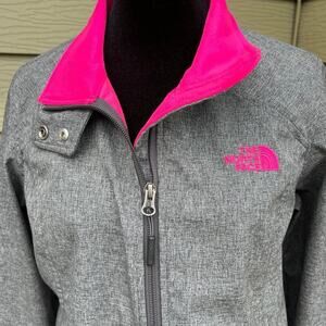 The North Face full zip jacket, Calentito 2, gray, women's size M